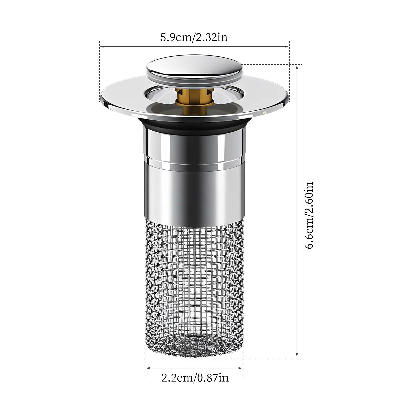 Bathroom Sink Drain Strainer