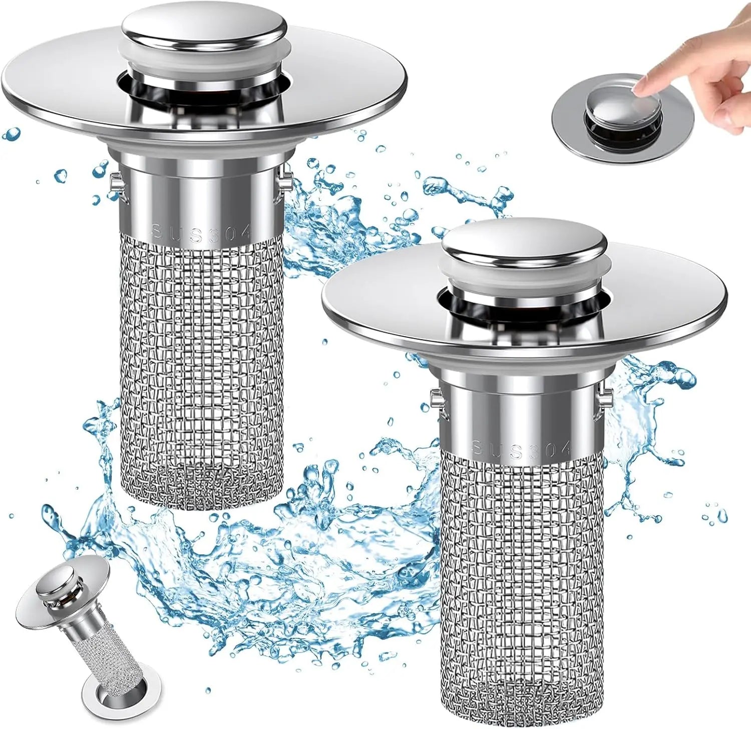 Bathroom Sink Drain Strainer