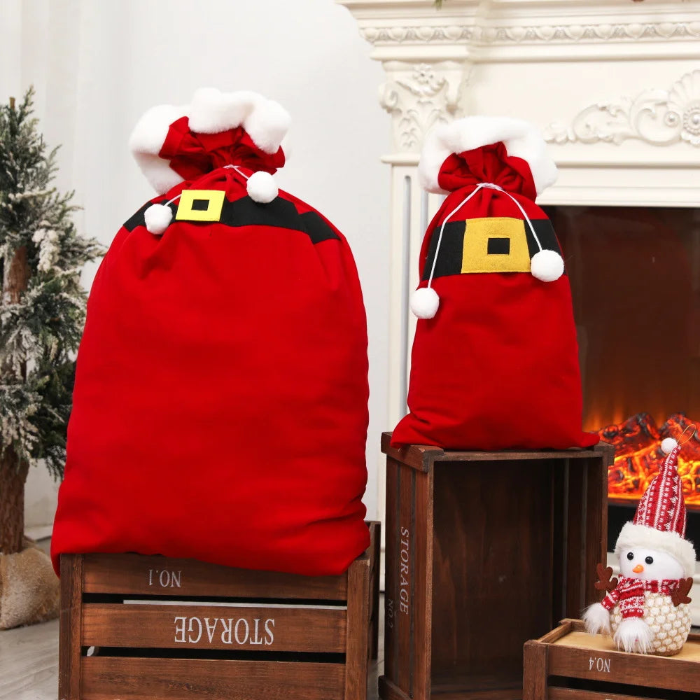 Christmas Sacks Santa Claus Gift Backpack